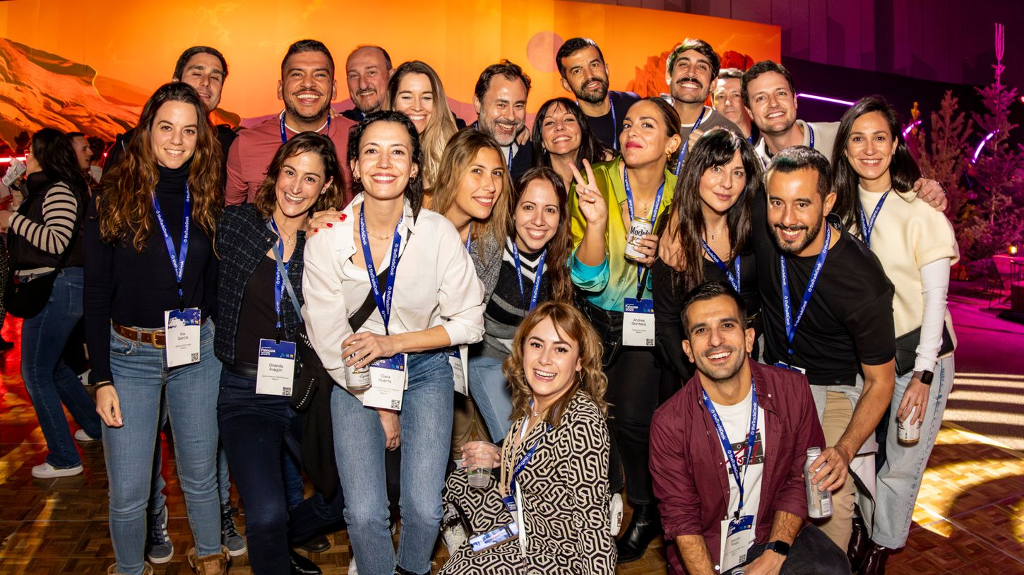 Image of a group of employees from The Trade Desk