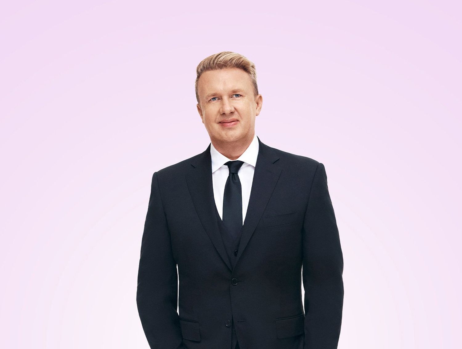 Jeff Green - The Trade Desk - in front of purple background