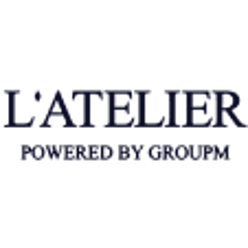 L Atelier Powered by GroupM logo