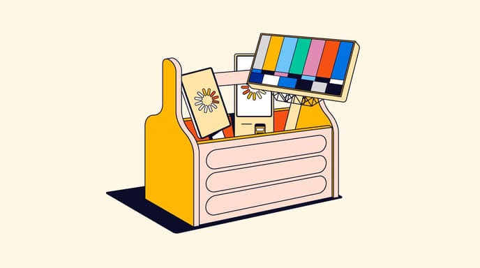 Toolbox with devices no logo