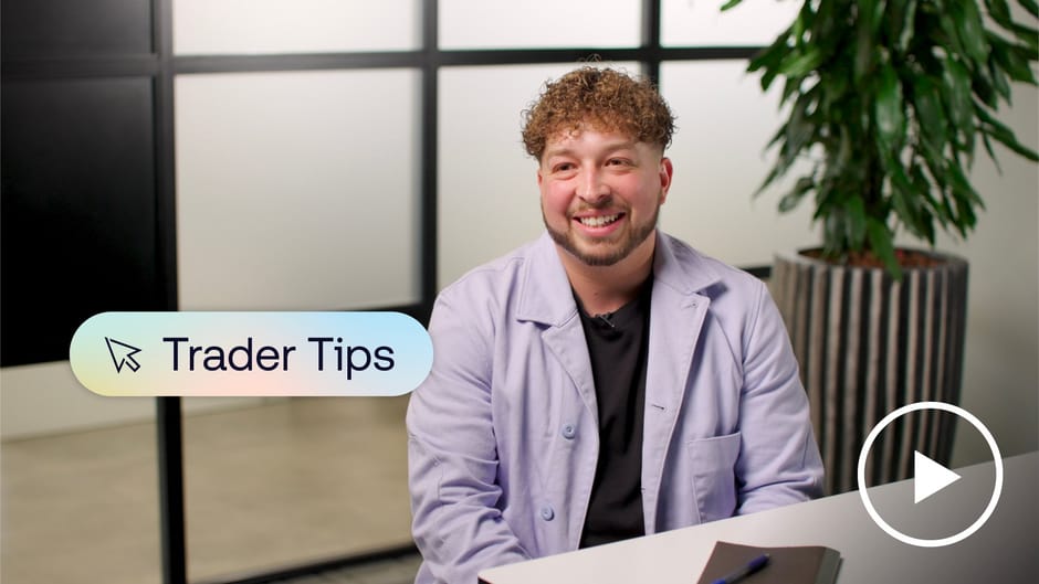 Video still of a Trader from The Trade Desk speaking about Trader Tips
