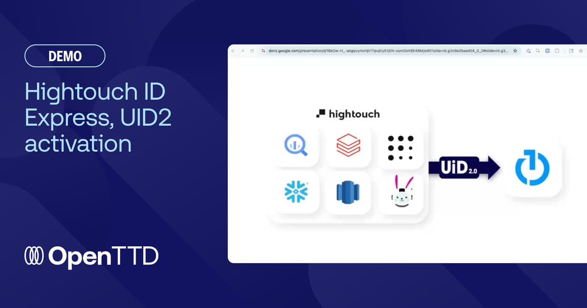 Scale first-party data with UID2 identity solution | The Trade Desk