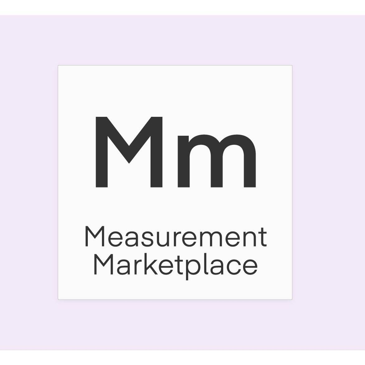 Mm - Measurement Marketplace