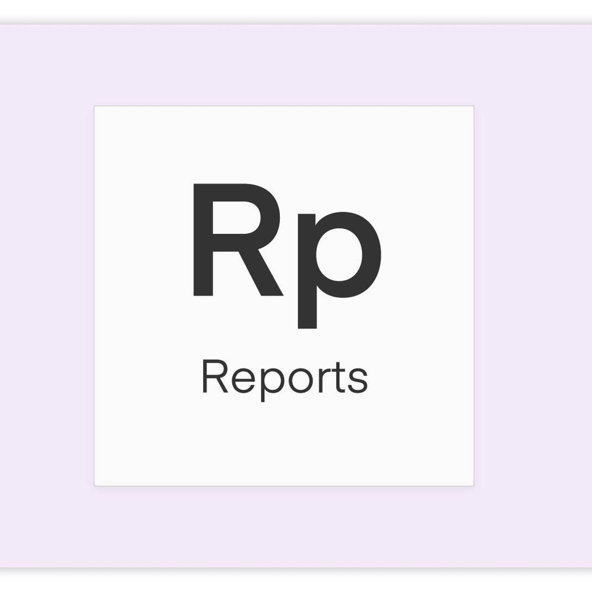 Rp - Reports