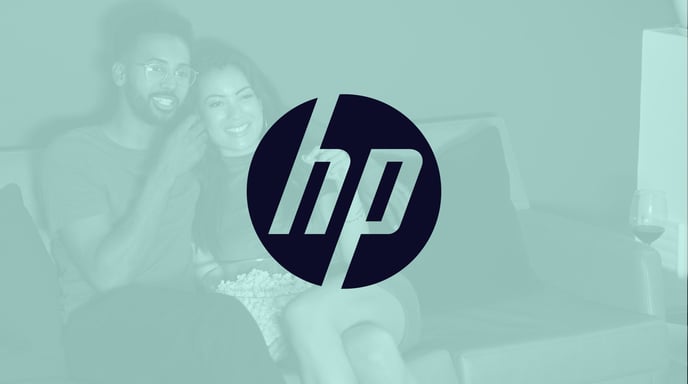 HP x The Trade Desk - Case Study, green cover image